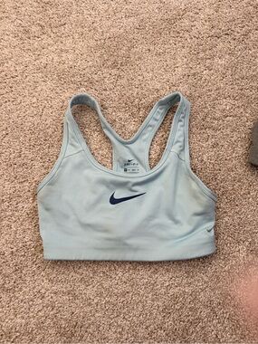 Nike Light Blue Racerback Sports Bra
